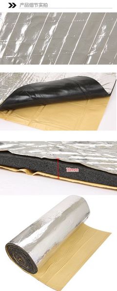 汽车隔音隔热棉全解析 铝箔隔音棉、吸音棉材料与10mm×10米规格选购指南